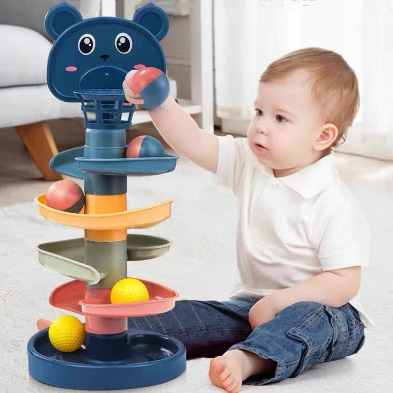 RollyTower™ - Spiral Ball Drop