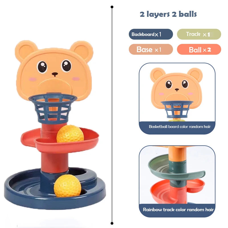 RollyTower™ - Spiral Ball Drop