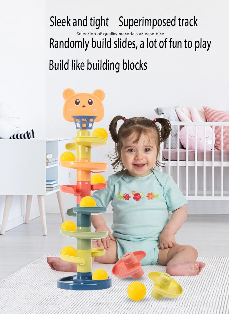 RollyTower™ - Spiral Ball Drop