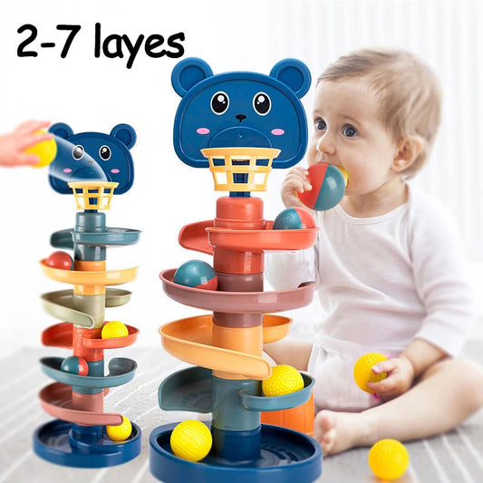 RollyTower™ - Spiral Ball Drop